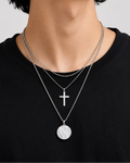 Eterna Cross Layered Necklace